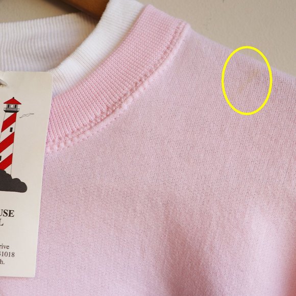 NEW Vintage Peanuts Collection Pink Joe Cool Pullover Sweater XL - Picture 12 of 12